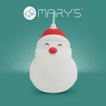 MARY'S lampka nocna LED Mikołaj RGB