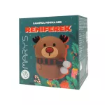 MARY'S lampka nocna LED Reniferek z szalikiem