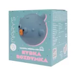 MARY'S lampka nocna LED Rybka rozdymka niebieska