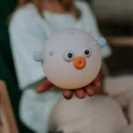 MARY'S lampka nocna LED Rybka rozdymka niebieska