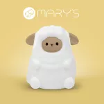 MARY'S lampka nocna LED RGB Mała owieczka