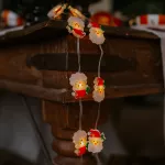 Magiczne lampki 50 led 3000K Mikołaj 5m DC5V APP