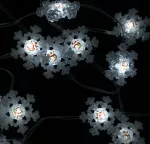 Magiczne lampki 50 led 6500K Śnieżynka 5m 5V APP