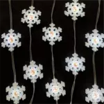 Magiczne lampki 50 led 6500K Śnieżynka 5m 5V APP