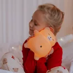 MARY'S oddychająca lampka LED Miś Chrapuś