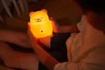 MARY'S oddychająca lampka LED Miś Chrapuś