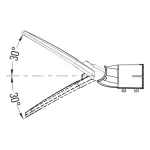 Lampa uliczna PREMIUM 100W 4000K 130lm/W IP65