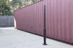 Słup oświetleniowy składany fi 60mm 3m czarny