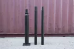 Słup oświetleniowy składany fi 60mm 3m czarny