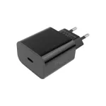 Ładowarka sieciowa 20W USB-C czarna Szybkie ładowanie