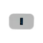 Ładowarka sieciowa 20W USB-A biała