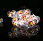 Magiczne lampki 50 led 6500K Bałwan 5m DC5V APP