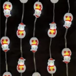Magiczne lampki 50 led 6500K Bałwan 5m DC5V APP