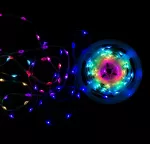 Magiczne lampki 400 led 1mln kolorów 20m DC5V APP