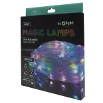 Magiczne lampki 400 led 1mln kolorów 40m DC5V APP