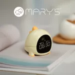 MARY'S budzik mały Dino żółty