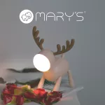 MARY'S lampka nocna LED Jelonek beżowy