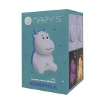 MARY'S lampka nocna LED Krówka niebieska
