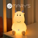 MARY'S lampka nocna LED Krówka niebieska