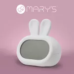 MARY'S budzik królik biały