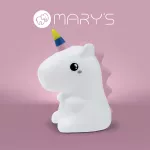 MARY'S lampka nocna LED RGB Jednorożec