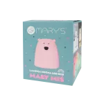 MARY'S lampka LED Miś mały różowy RGB+WW /NB