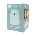 MARY'S lampka LED Miś duży niebieski RGB+WW +RC