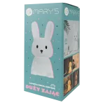 MARY'S lampka LED zając duży biały RGB+WW +RC