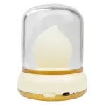 MARY'S lampka nocna LED Płomyczek żółty