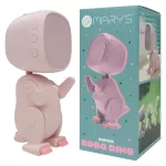 MARY'S budzik Robo Dino różowy