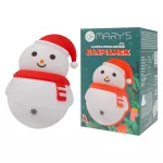 MARY'S lampka nocna LED Bałwan
