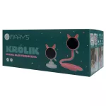MARY'S Niania kamera elektroniczna Królik różowy WiFI TUYA
