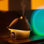 MARY'S nawilżacz powietrza LED Grzybek niebieski