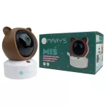 MARY'S Niania kamera elektroniczna 2w1 Miś brązowy WiFi TUYA