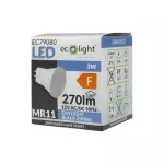 Żarówka LED MR11 3W 12V 6500K 270lm