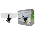 Naświetlacz LED NL-CCT 2x12W 2x950lm PIR IP54