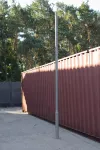 Słup oświetleniowy składany fi 60mm 3m szary
