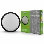 Torton TOR-12RB 12W 4000K 1080lm IP54 OKRĄG CZARNY