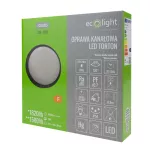 Torton TOR-18RB 18W 4000K 1580lm IP54 OKRĄG CZARNY