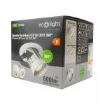 Oprawka kierunkowa LED 2w1 7W 3CCT 600lm biały