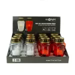 Z-06 12szt ZNICZ LED EFEKT PŁOMIENIA ŚWIECY IP44
