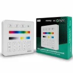 Pilot 4-strefowy panel do sterownika all-in-one biały