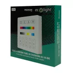 Pilot 4-strefowy panel do sterownika all-in-one biały