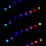 Magiczne lampki 100 led 1mln kolorów Perła 10m 5V APP