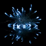 Magiczne dekoracyjne lampki 50LED 8000K 2,5m 2xAA
