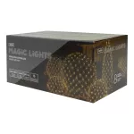 Magiczna siatka 160led 8 tryb 2700K 2x2m 230V