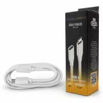 Przedłużka USB C-USB C 1m biała