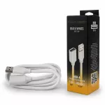 Przedłużka USB A-USB A 1m biała