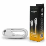 Przedłużka USB C-USB A 1m biała