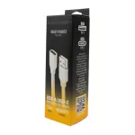 Przedłużka USB A-USB C 1m biała